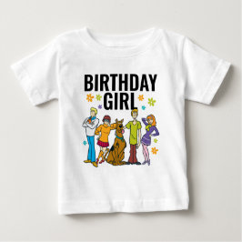 Camiseta De Bebé Scooby-Doo y el Chica de cumpleaños de pandillas