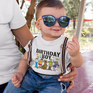 Camiseta De Bebé Scooby-Doo y el chico del cumpleaños de las pandil