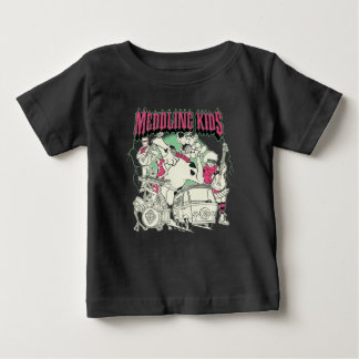Camiseta De Bebé Scooby-Doo y la banda de Punk infantil de la pandi