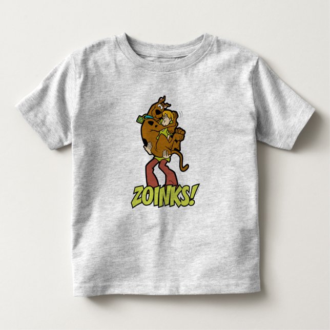 Camiseta De Bebé Scooby-Doo y Shaggy Zoinks! (Anverso)