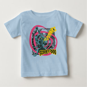Camiseta De Bebé Scooby-Doo Zoinks Punk Guitar Gráfico