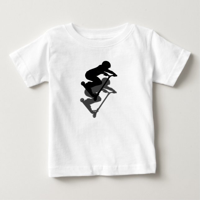 Camiseta De Bebé Scooter Boy - Stunt Scooter 5 (Anverso)