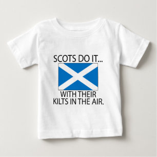 Camiseta De Bebé Scots Lo Hace... Con Sus Kilómetros En El Aire