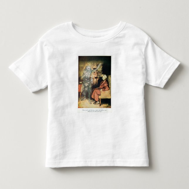 Camiseta De Bebé Scrooge y el fantasma de Marley (Anverso)
