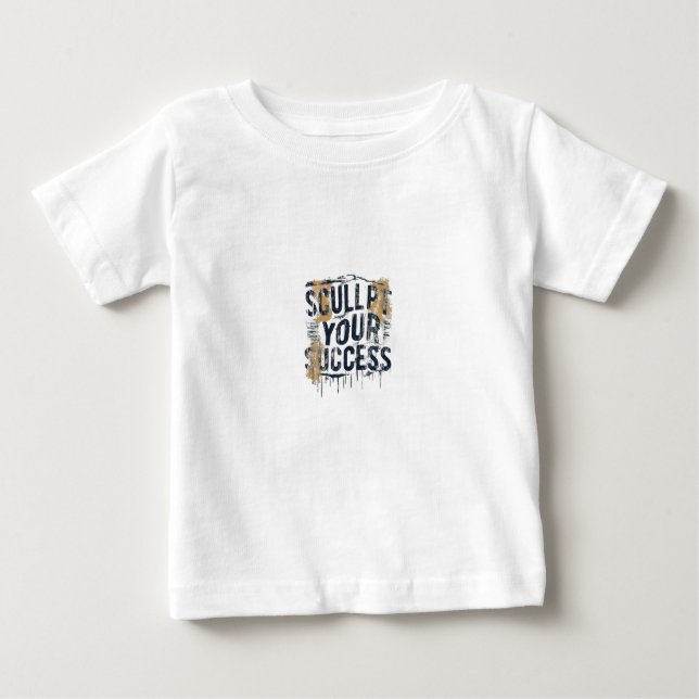 Camiseta De Bebé Scultar tu éxito (Anverso)