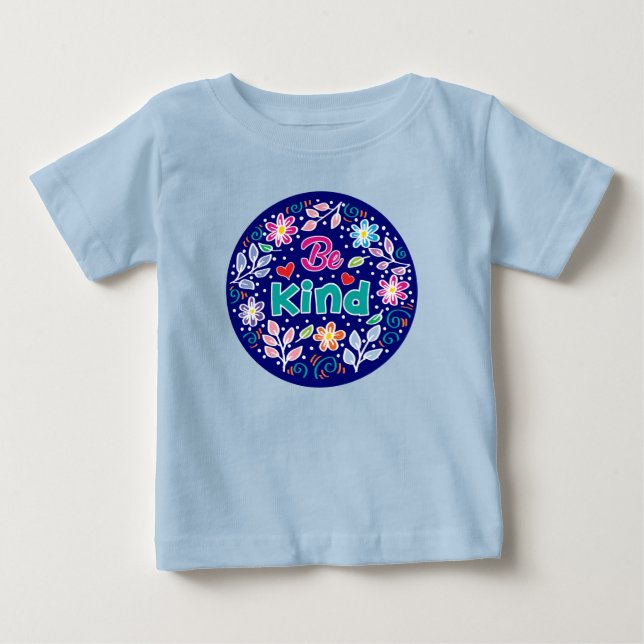Camiseta De Bebé Sé amable (Anverso)