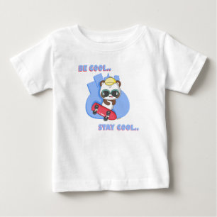 Camiseta De Bebé Sé Guay, quédate Guay: Dibujos de Animal Frienz pa