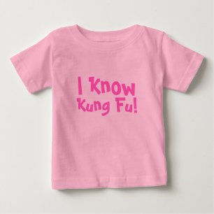 Camiseta De Bebé ¡Sé, Kung Fu!