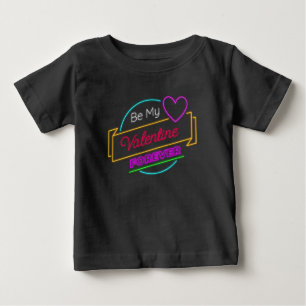 Camiseta De Bebé Sé mi San Valentín siempre-83419
