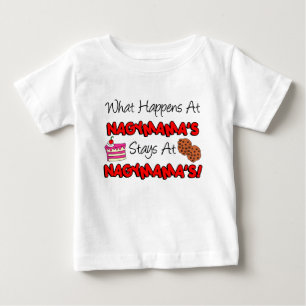 Camiseta De Bebé Se queda en Nagymama