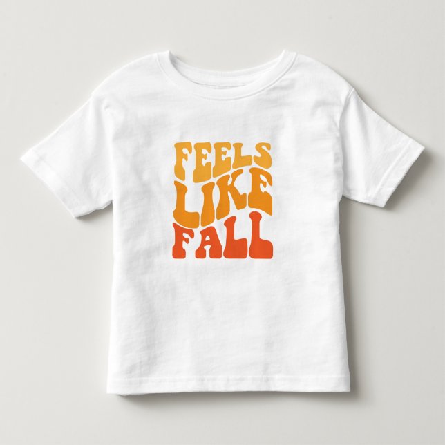 Camiseta De Bebé Se Siente Como Caída (Anverso)
