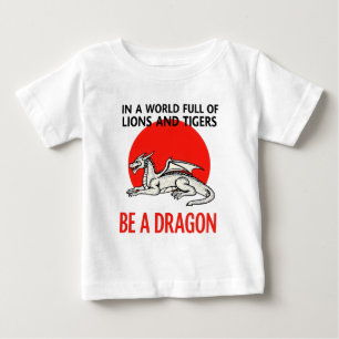Camiseta De Bebé Sé un dragón - Diseño único de fantasía