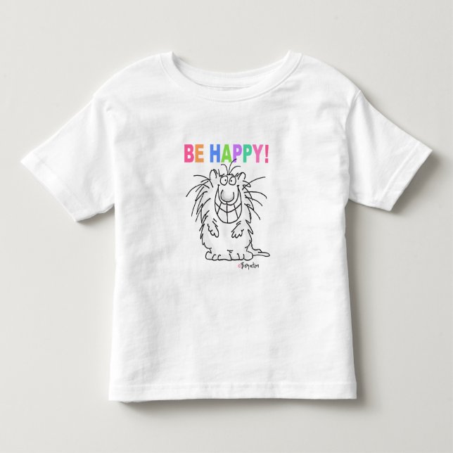 Camiseta De Bebé ¡SEA FELIZ! Boynton (Anverso)