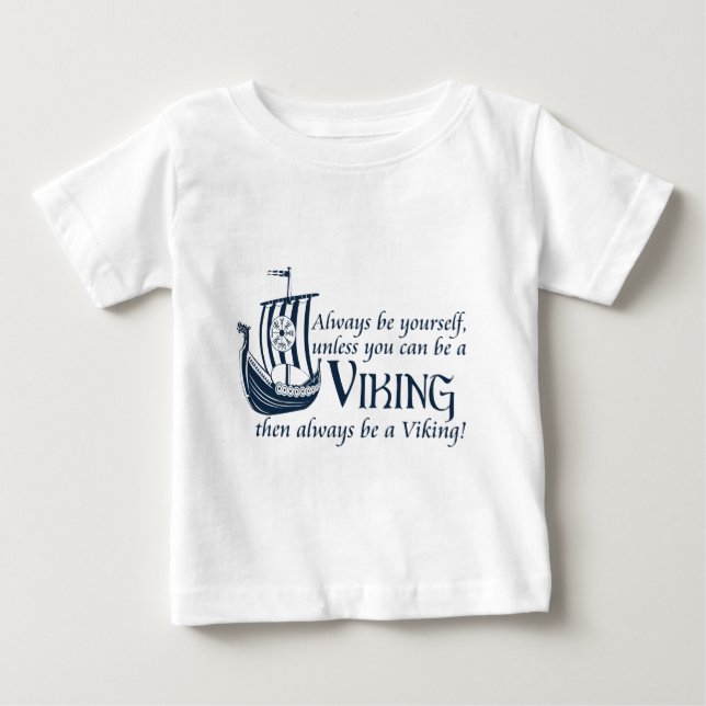 Camiseta De Bebé ¡Sea Viking! (Anverso)