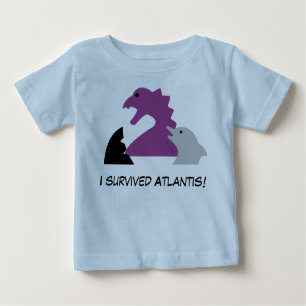 Camiseta De Bebé Seameeples - i survived Atlántida