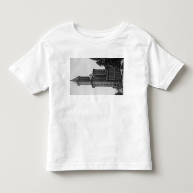 Camiseta De Bebé Seattle, WA - edificio de la torre de Smith (Anverso)