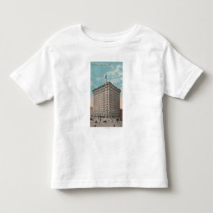 Camiseta De Bebé Seattle, WAView del hotel de Washington