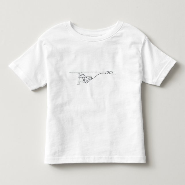 Camiseta De Bebé Sección representativa de un paisaje, de Thomas (Anverso)