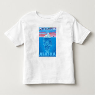 Camiseta De Bebé Sección representativa del iceberg - Petersburgo,