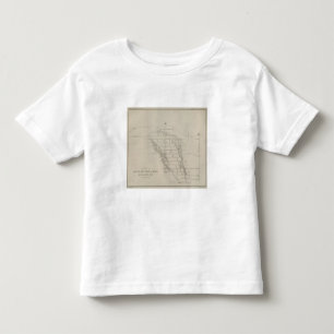Camiseta De Bebé Sección vertical del este y del oeste, nueva mina