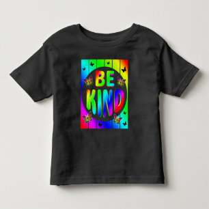 CAMISETA DE BEBÉ SED COLOREADO ARCOÍRIS MARIPOSAS