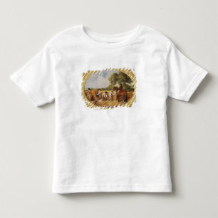 Camiseta De Bebé Segadores de George Stubbs el , 1795 (esmalte en