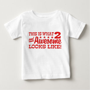 Camiseta De Bebé Segundo cumpleaños