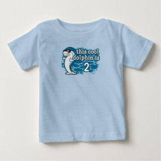 Camiseta De Bebé Segundo cumpleaños del niño este delfín de Guay es