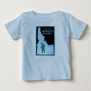 Camiseta De Bebé Seguridad de Sasquatch
