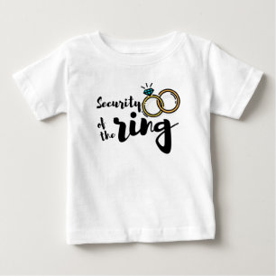 Camiseta De Bebé Seguridad del anillo