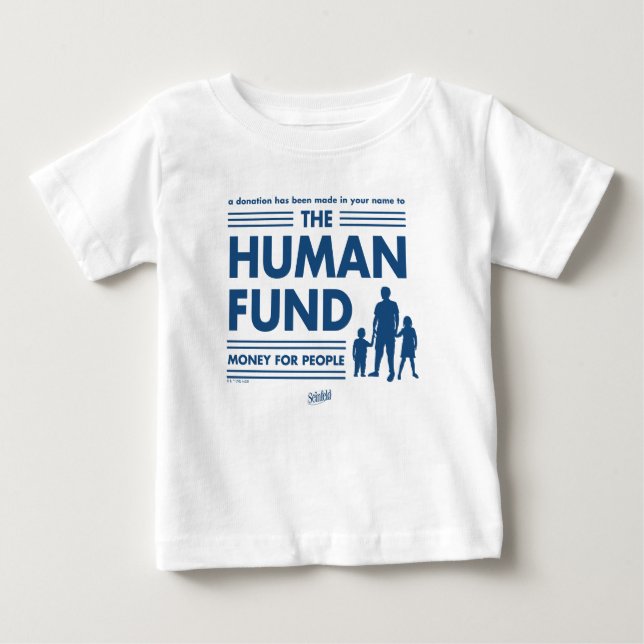 Camiseta De Bebé Seinfeld | Fondo Humano (Anverso)