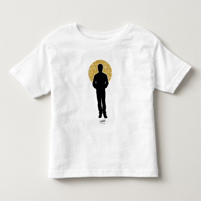 Camiseta De Bebé Seinfeld | Jerry Seinfeld Silhouette (Anverso)