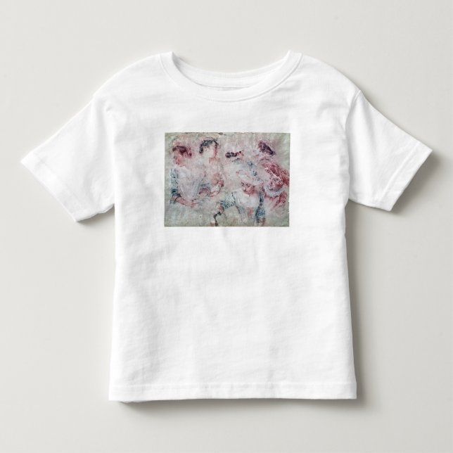 Camiseta De Bebé Seis estudios (Anverso)