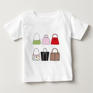 Camiseta De Bebé Seis pequeños maletines de infantwear