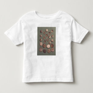 Camiseta De Bebé Selección céltica y monedas romanas encontradas