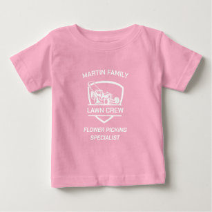 Camiseta De Bebé Selección de flores de bebé de la camioneta de la 