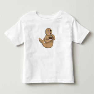 Camiseta De Bebé Sello con torta