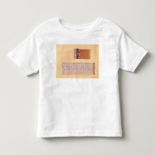 Camiseta De Bebé Sello e impresión del cilindro de Akkadian