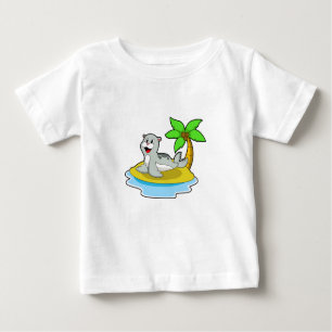 Camiseta De Bebé Sello en la isla