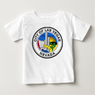 Camiseta De Bebé Sello urbano de Las Vegas (Nevada)