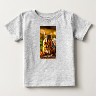Camiseta De Bebé Semillas de ardilla nutritivas: mezcla perfecta pa