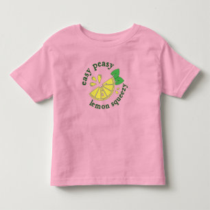 Camiseta De Bebé Sencilla fácil, excentricidad de limón
