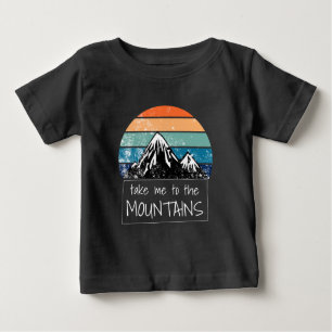 Camiseta De Bebé Senderismo - Llévame A Las Montañas