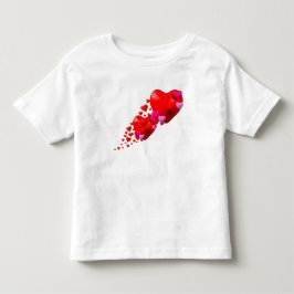 Camiseta De Bebé Sendero de Corazones -