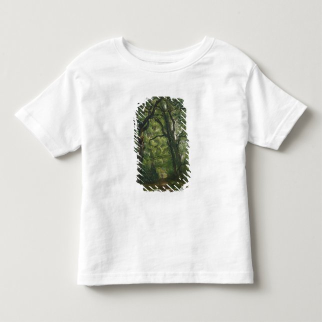 Camiseta De Bebé Sendero en el bosque, 1864 (Anverso)