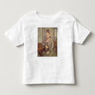 Camiseta De Bebé Señora Cezanne Leaning en una tabla, 1873-77