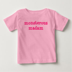 Camiseta De Bebé Señora de Monsterous