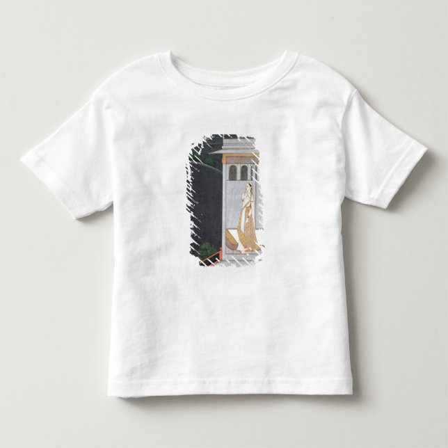 Camiseta De Bebé Señora esperando a su amante (Anverso)
