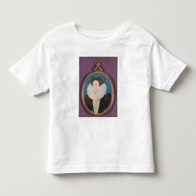 Camiseta De Bebé Señora Holanda, envejecida 26, 1593 (Anverso)