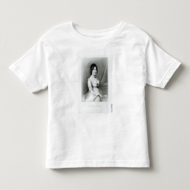 Camiseta De Bebé Señora James Madison, Dolley Payne, c.1804-55 (Anverso)